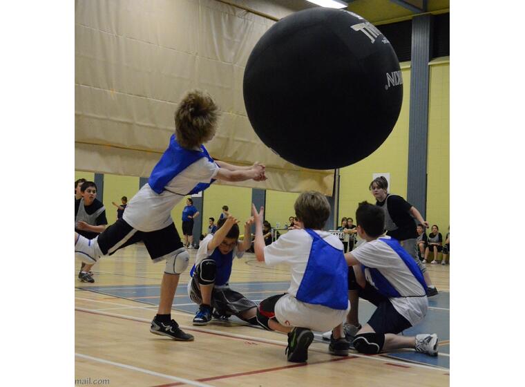 KIN-BALL® Sport 122 cm - svart Den offisielle KIN-BALL® 