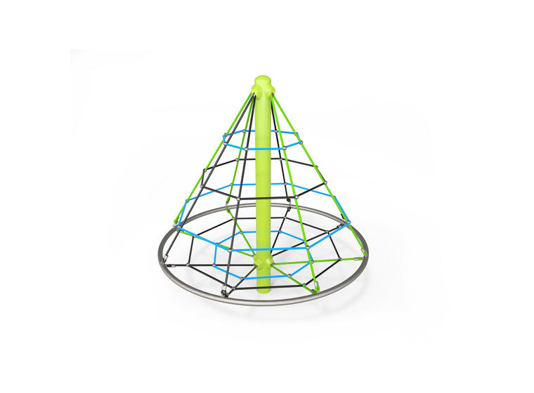 Klatrenett 2 meter pyramide Til barnehage, skoler og lekeplasser 