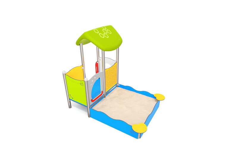Lekehus Mini 4 lekestativ Til barnehager og lekeplasser 