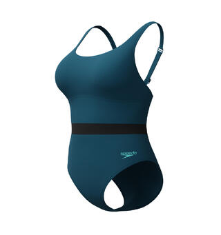 LuniaGlow Shaping Badedrakt Speedo | Dark Teal | Shape Comprex