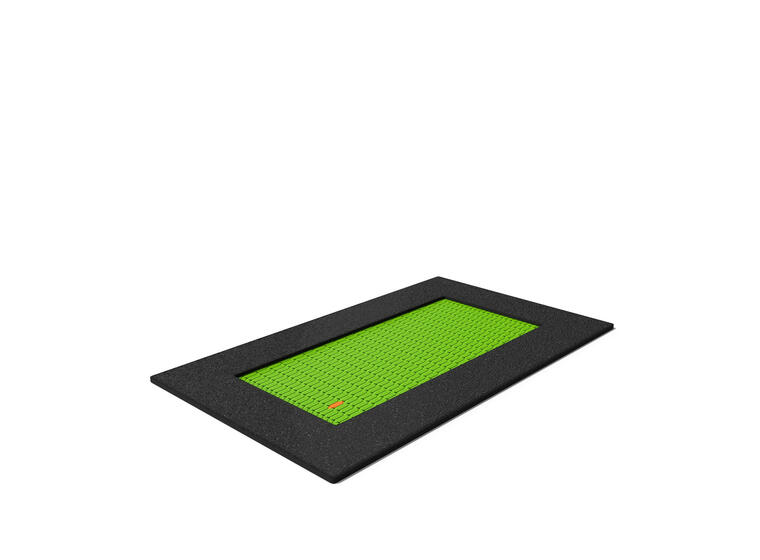 Nedfelt trampoline Buglo 136x230 cm Til offfentlige lekeplasser 