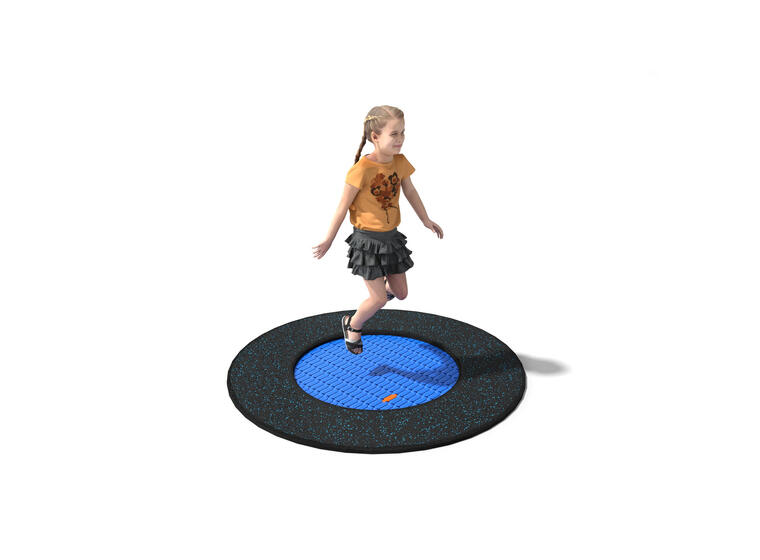 Nedfelt trampoline Buglo 151x151 cm Til offentlige lekeplasser 