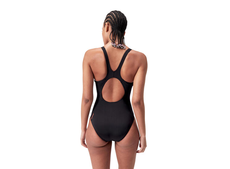 Placement Muscleback Badedrakt 34 Speedo | Svart/Rød | ECO Endurance+ 