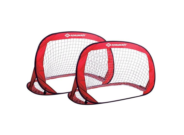 Pop-Up fotballmål | 2 stk 120x80x80 cm | Par 