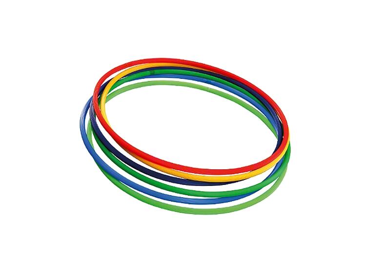 Rokkering Hula Hoop 60 cm | ass.farger 5 5 stk | Klassisk rokkering 