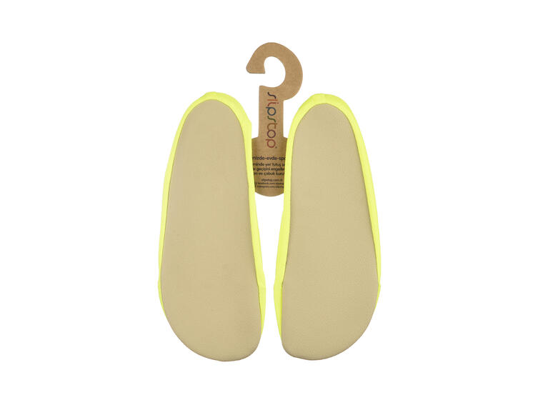 Slipstop Antisklisokker Neon Yellow S Allsidige gymsokker voksen 