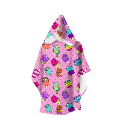 Slipstop Badeponcho Frutti Badeh&#229;ndkle barn | Onesize 2-8 &#229;r
