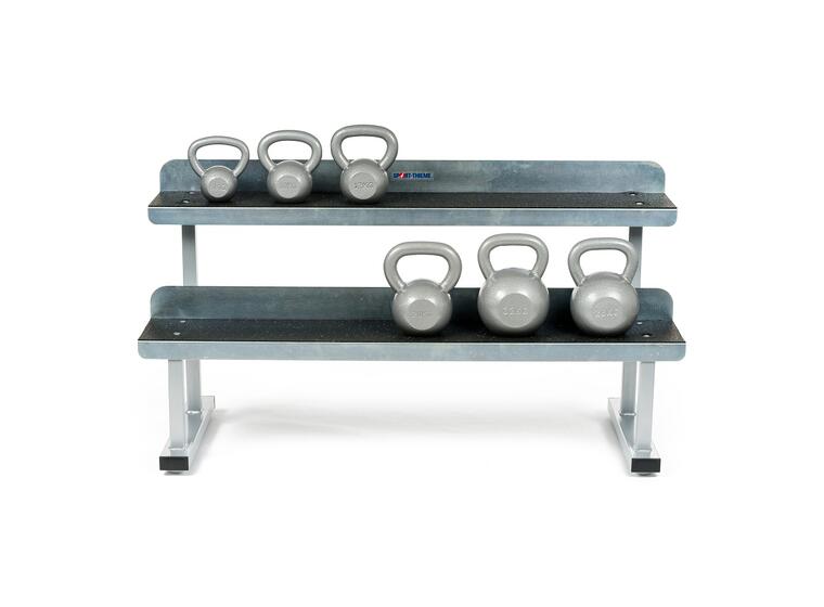 Stativ til kettlebells - max 150 kg Oppbevaring til kettlebells 