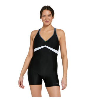 Stormy Nelson Legsuit Badedrakt Zoggs | Svart/Flerfarget | Ecolast