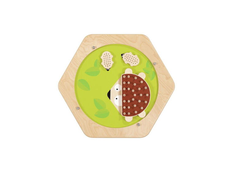 Veggpanel Hexagon Pinnsvin 48 x 54 x 7 cm 