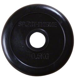 Vektskive Gummiert - 30 mm Velg vekt: 0,5 til 20 kg