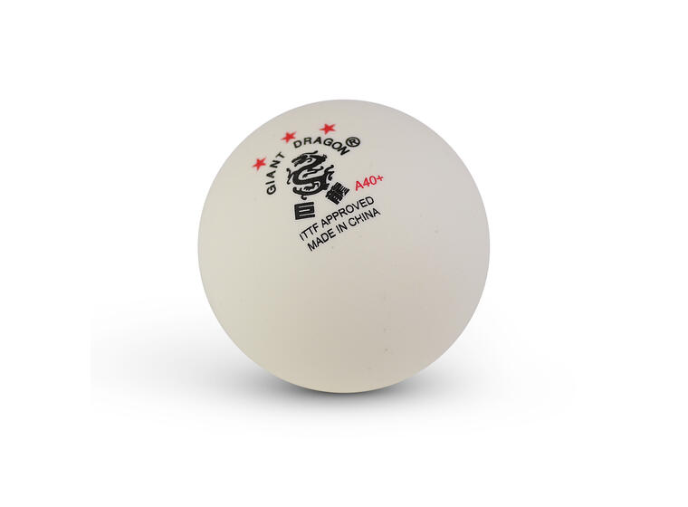 Bordtennisballer Giant Dragon ABS40+ 6 stk |  ITTF | Konkurranse 