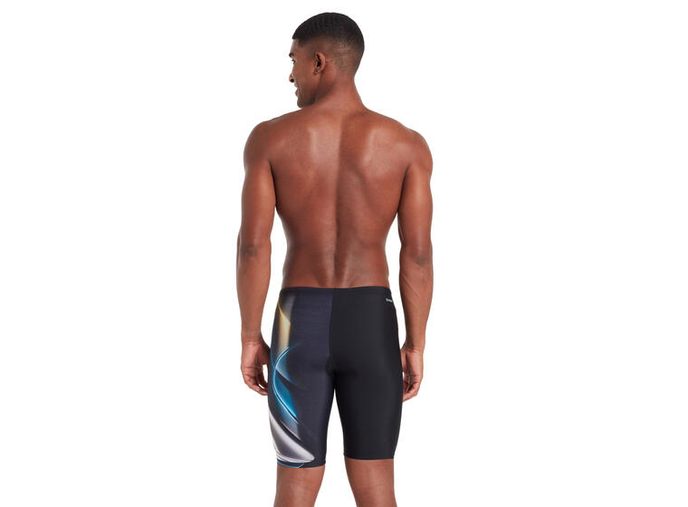 Chromium Jett Jammer Badebukse 38 Zoggs | Svart/Flerfarget | Ecolast + 