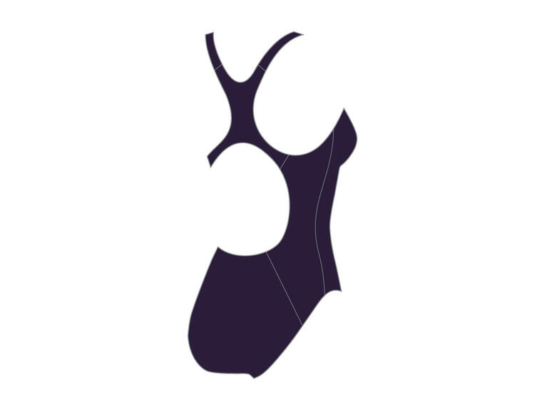 Essential Medalist Badedrakt jr 104 Speedo | Marineblå | ECO Endurance+ 