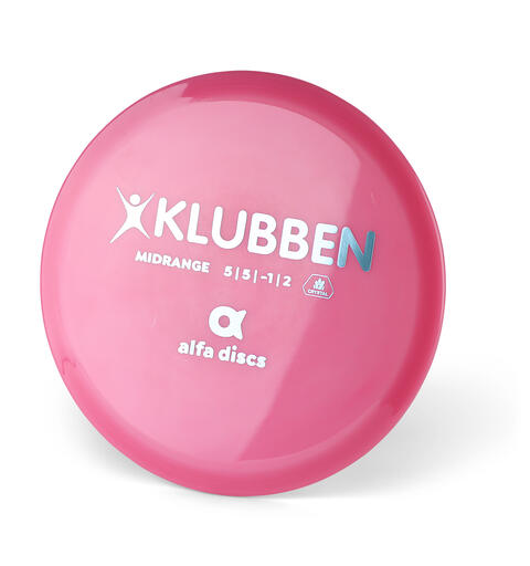 Golfdisc Midrange Klubben Rosa Mellomdistanse disc til frisbeegolf