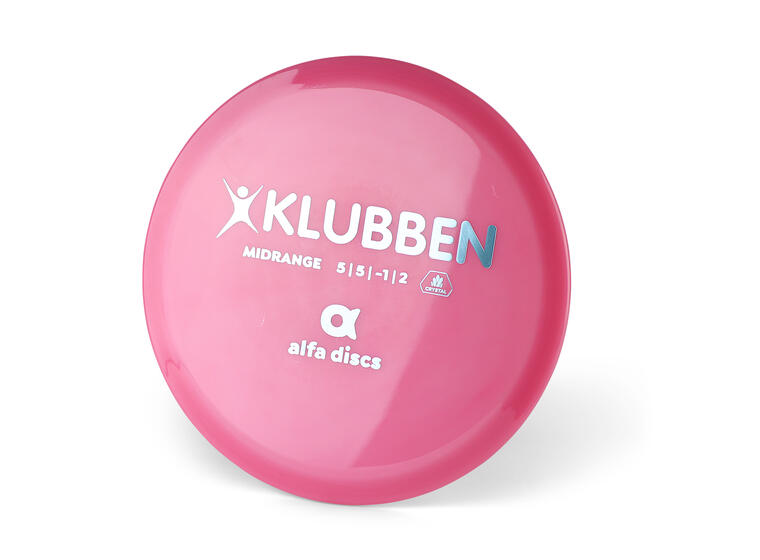 Golfdisc Midrange Klubben Rosa Mellomdistanse disc til frisbeegolf 