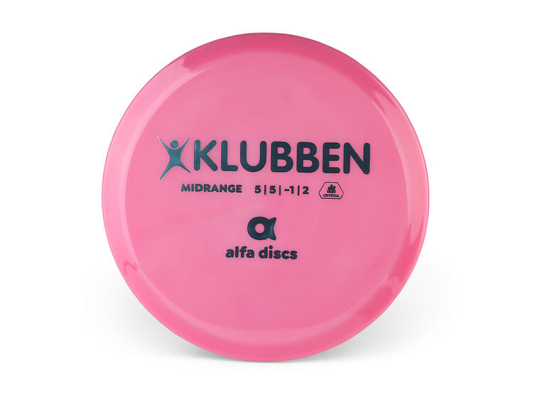 Golfdisc Midrange Klubben Rosa Mellomdistanse disc til frisbeegolf 