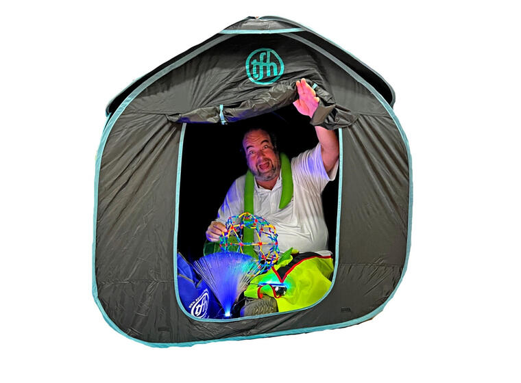 Grotte lystett Pop-Up telt | 120x120x120 cm 