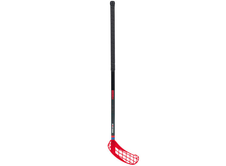 Innebandykølle Rush 95 cm Rød Rett blad 