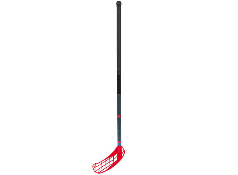 Innebandykølle Rush 95 cm Rød Rett blad 