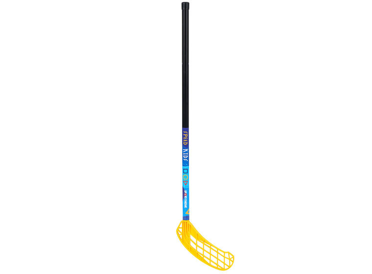 Innebandykølle Speed Kids 80 cm Gul Rett blad 