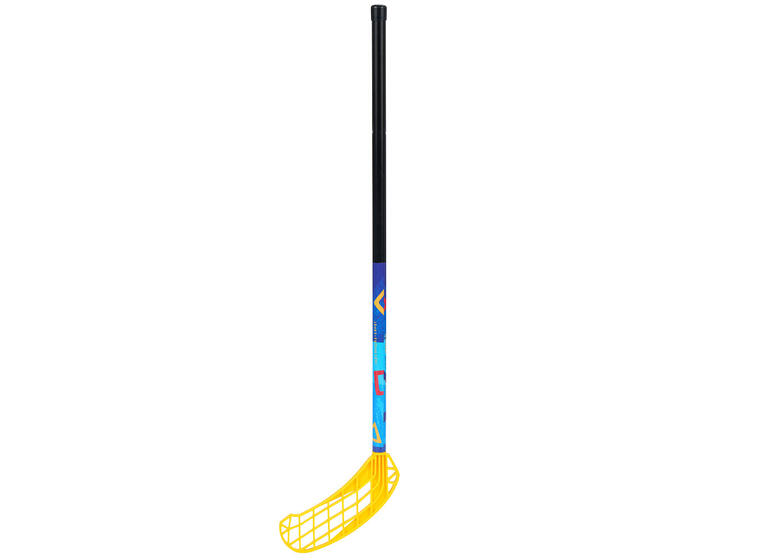 Innebandykølle Speed Kids 80 cm Gul Rett blad 