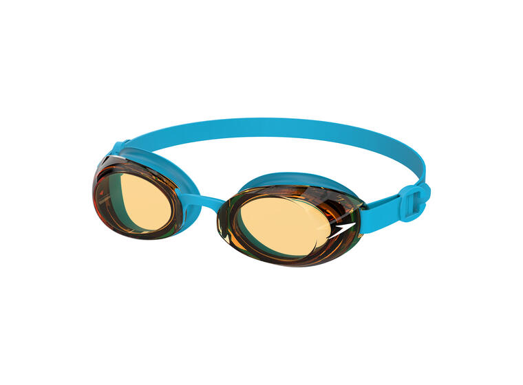 Jet 2.0 Junior Svømmebrille Speedo 6-14 år | Oransje linse | Blå 