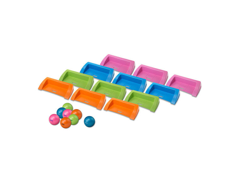 Kerby® Mesterskaps sett 12 Støtkasser | 8 baller 