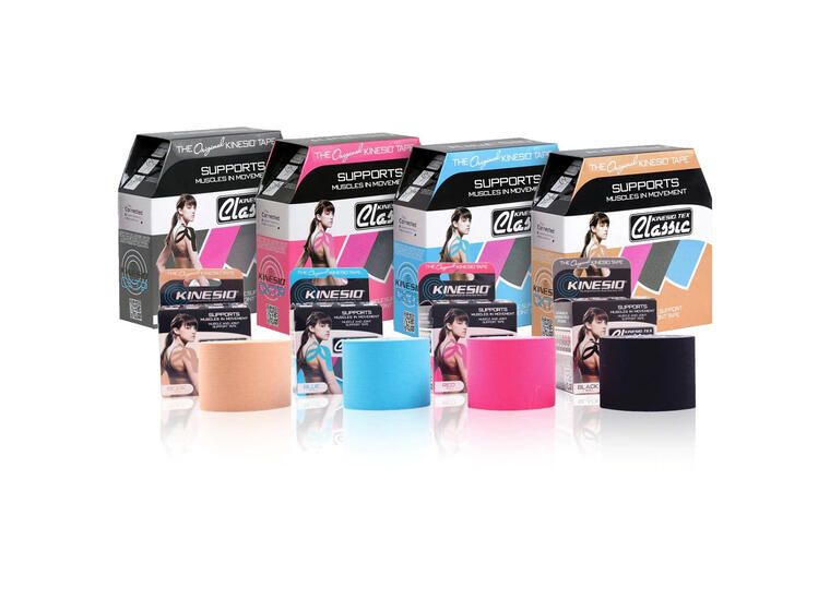 Kinesiotape Kinesio Tex Classic | Rosa Lengde 4 m | Bredde 5 cm 