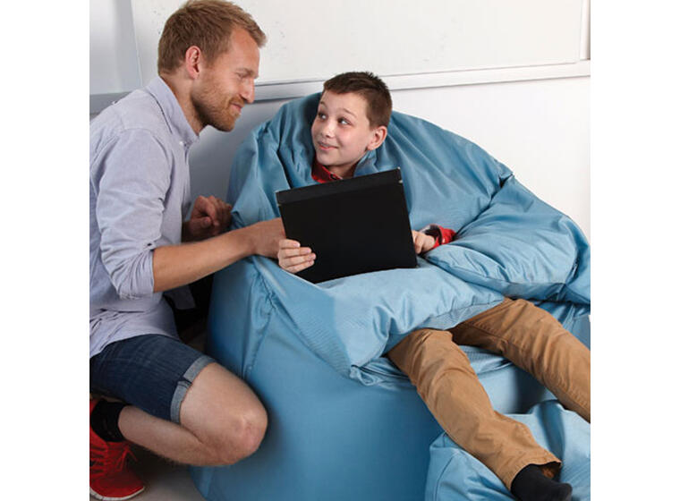 Kulestol Protac SenSit® | Standard+puff Med puff | Blå | opptil 180 cm 