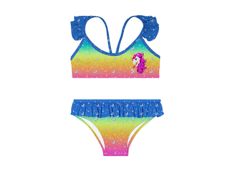 Pammy Bikini 92-98cm Slipstop | Flerfarget | Polyamid/Elastan 