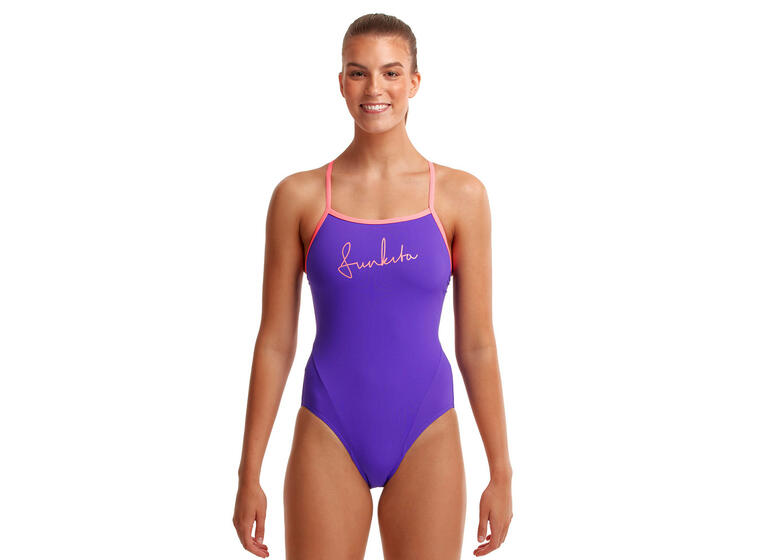 Purple Punch Badedrakt 34 Funkita | Single Strap One Piece 