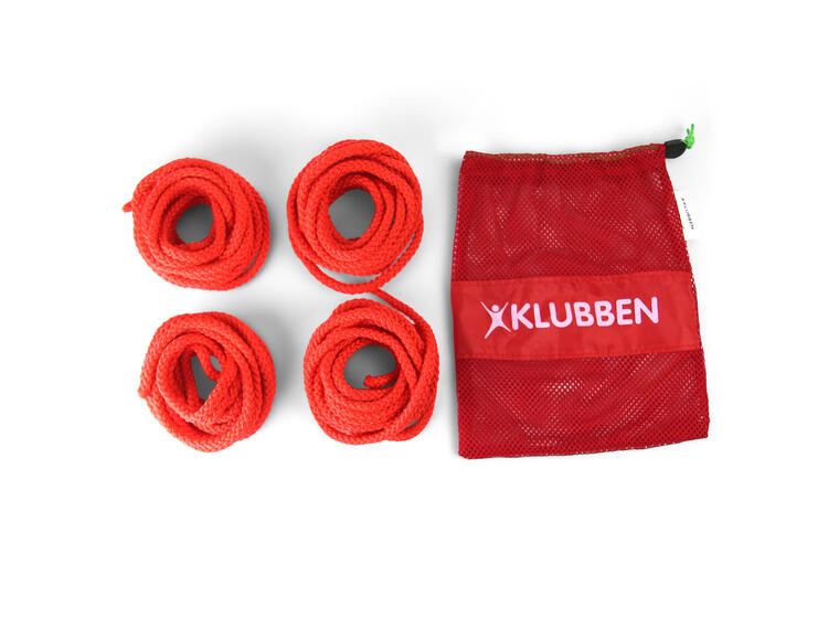 Slengtau 4,8 meter Sett med 4 i oppbevaringsbag 