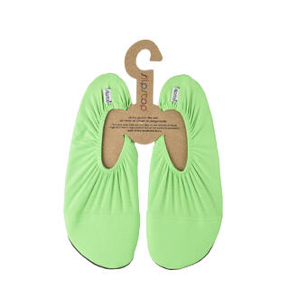Slipstop Antisklisokker Neon Green Allsidige gymsokker voksen