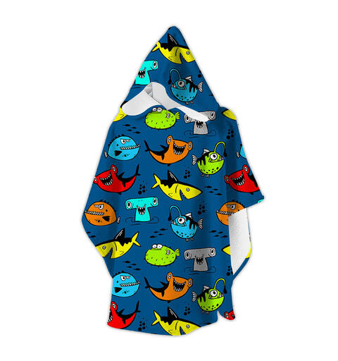 Slipstop Badeponcho Aquatic Badeh&#229;ndkle barn | Onesize 2-8 &#229;r