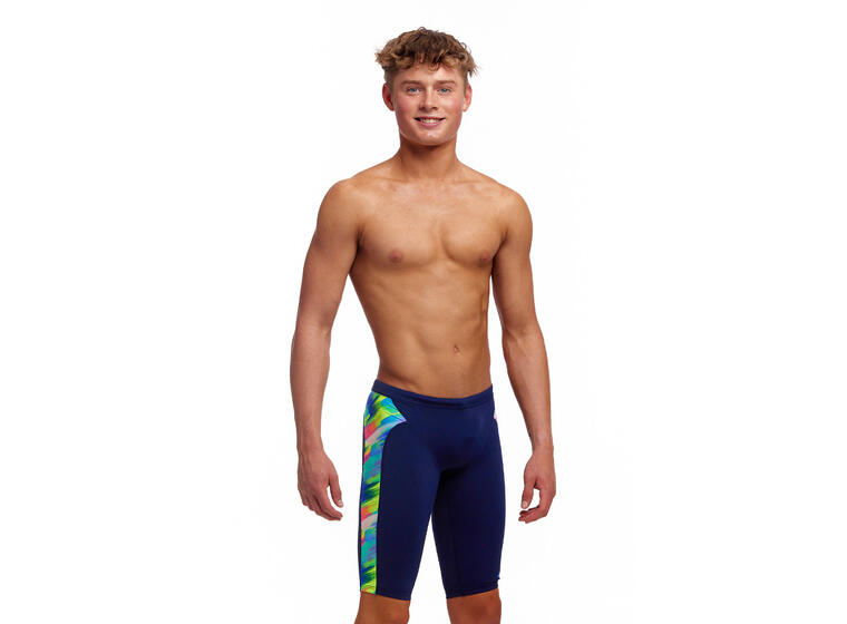 Streaky Strokes Badebukse jr 128 cm Funky Trunks | Training Jammer 