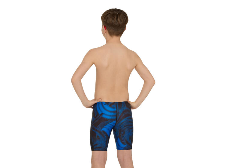 Web Cruise Mid Jammer Badebukse jr 128cm Zoggs | Svart/Blå | Ecolast 
