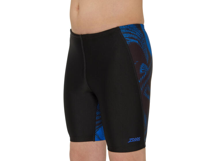 Web Cruise Mid Jammer Badebukse jr 128cm Zoggs | Svart/Blå | Ecolast 