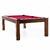 Biljardbord Ambiente II 7 fot Skifer Rød Simonis 860 duk 