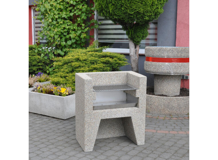 Betonggrill Enkel Grill for offentlige steder 