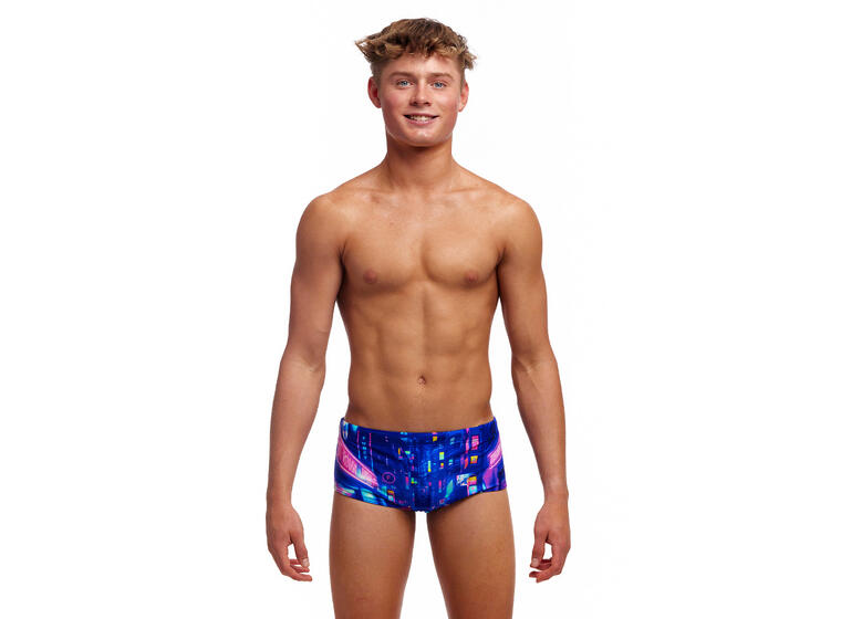 Cyber City Badebukse jr 152 cm Funky Trunks | Sidewinder Trunks 