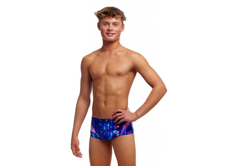 Cyber City Badebukse jr 152 cm Funky Trunks | Sidewinder Trunks 