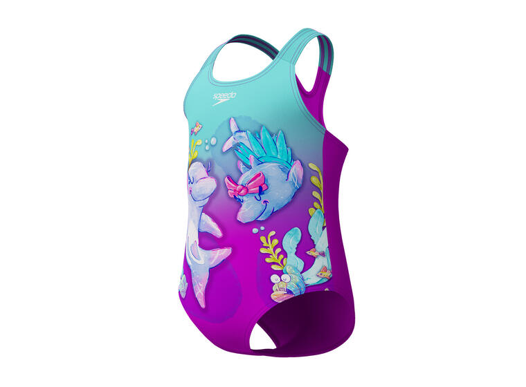 Digital Printed Badedrakt jr 92 Speedo | Artic Glass | Endurabrite 