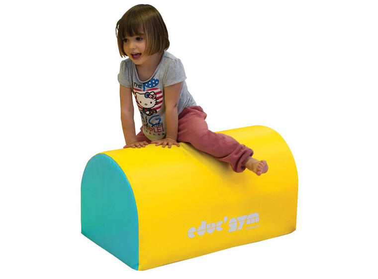 Educ'Gym Skummodul Halv Sylinder 70x39x37 cm 