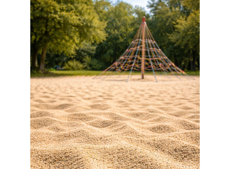 Fallunderlag | Sand pr.tonn Støtsand - fallsand til lekeplasser 