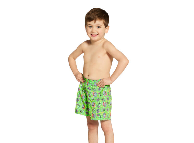 Finzilla Wateshorts Badeshorts 98cm Zoggs | Grønn/Flerfarget | Ecodura 
