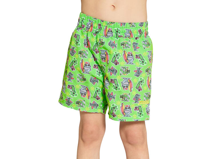 Finzilla Wateshorts Badeshorts 98cm Zoggs | Grønn/Flerfarget | Ecodura 