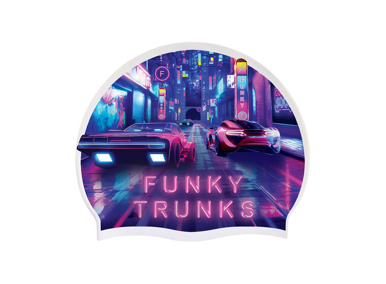 Funky Trunks Badehette Silikon | Cyber City 