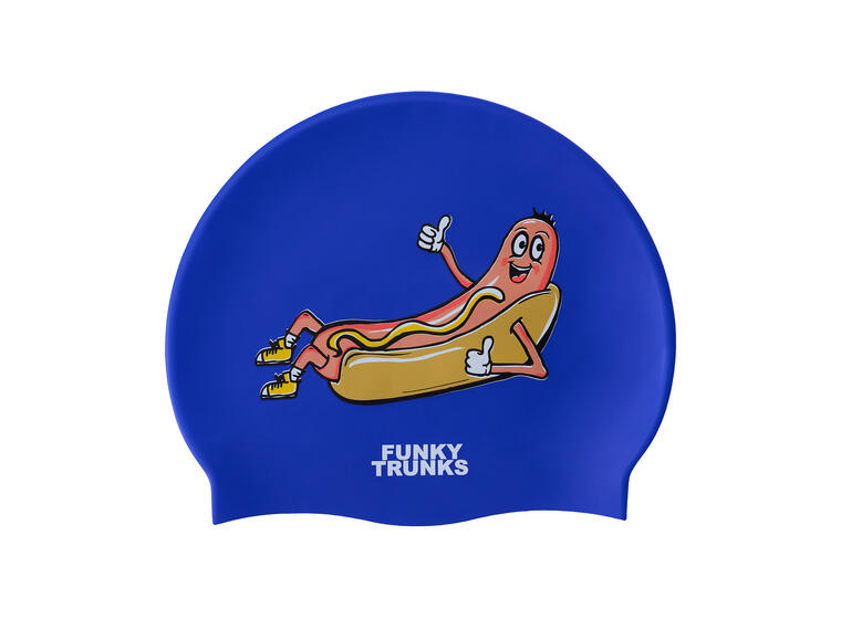 Funky Trunks Badehette Silikon | Hot Dawg 