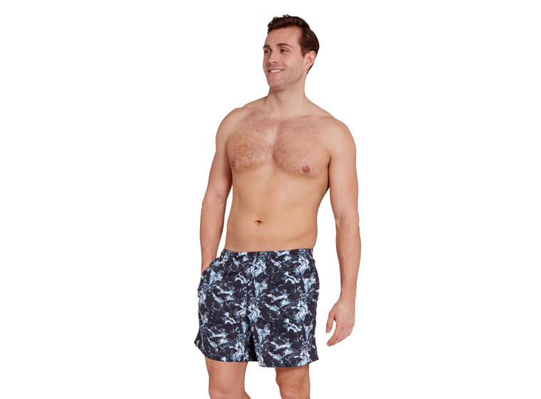 Hydro 16 Badeshorts L Zoggs | Svart/Flerfarget | Ecodura 